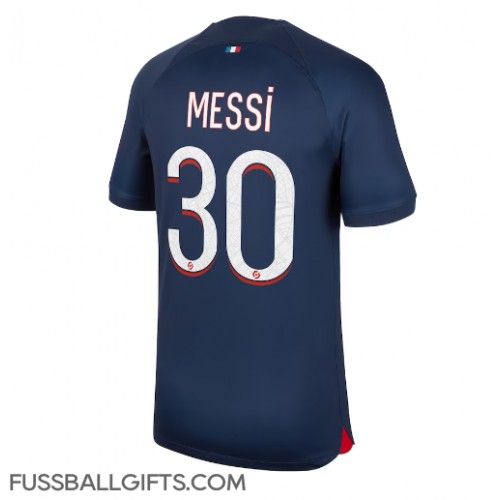 Paris Saint-Germain Lionel Messi #30 Fußballbekleidung Heimtrikot 2023-24 Kurzarm
